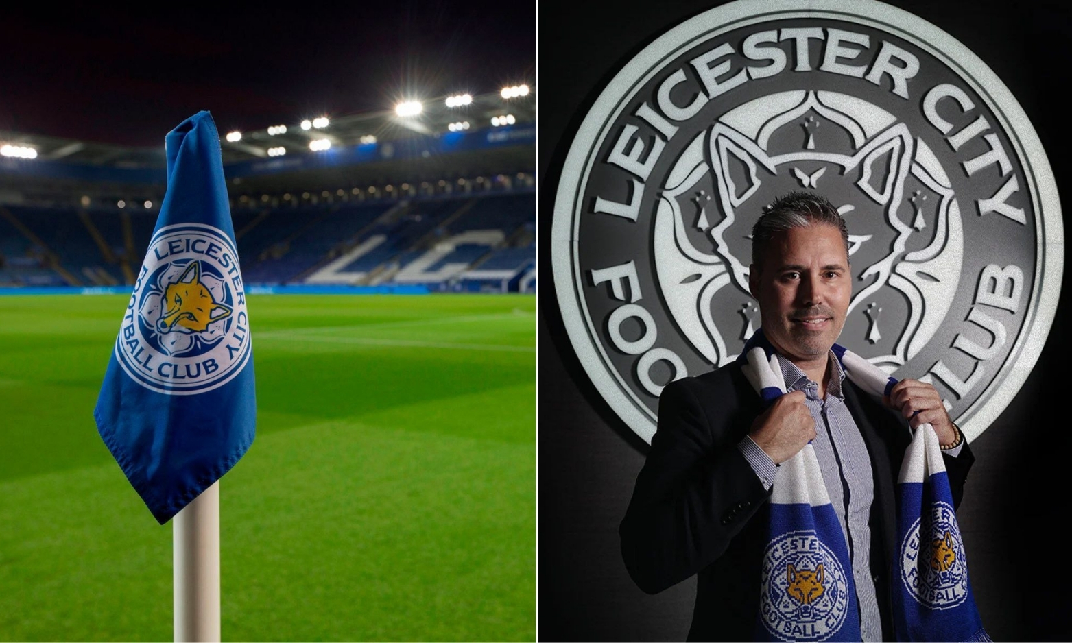 Marti Cifuentes during his time as Leicester City manager before being sacked following defeat to Oxford United.